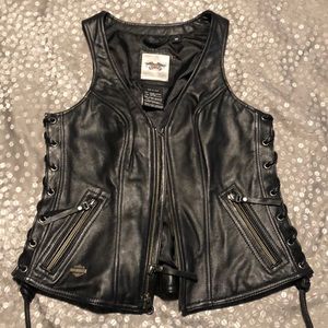 New without tags Harley-Davidson leather jacket XS